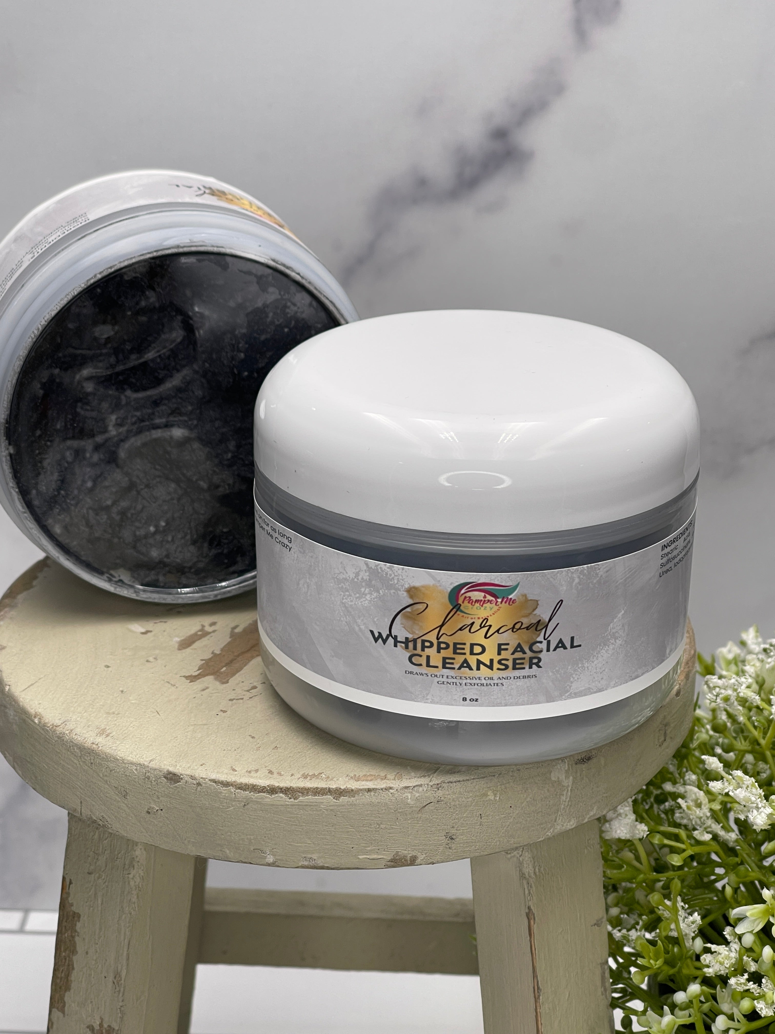 Activated Charcoal Whipped Facial Cleanser