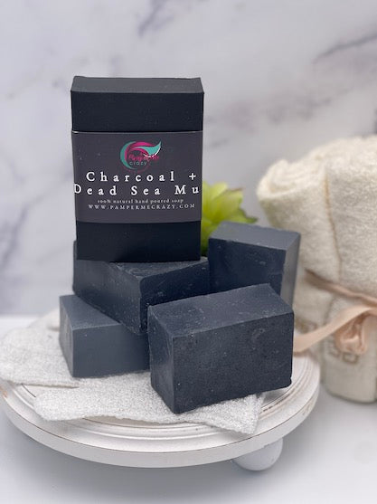 Activated Charcoal + Dead Sea Mud Soap